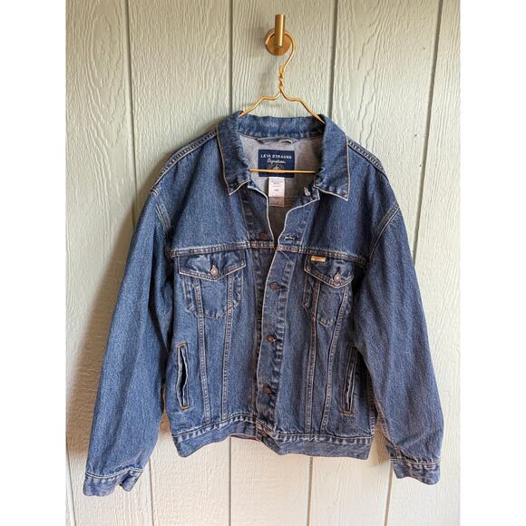Vintage Levi's Signature 1873 Jean Jacket, Large - Picture 1 of 6